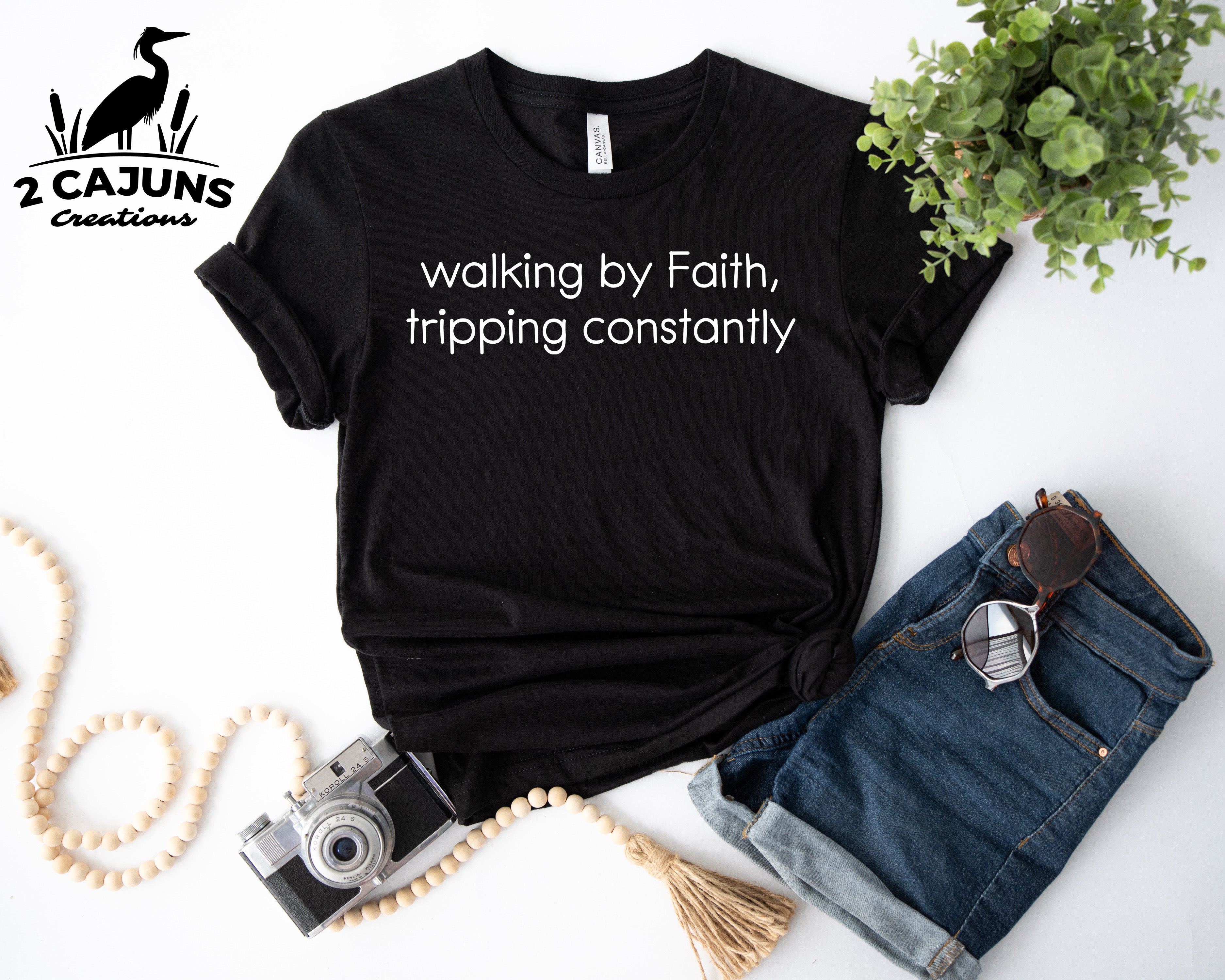 Walking by Faith, Tripping Constantly Tee