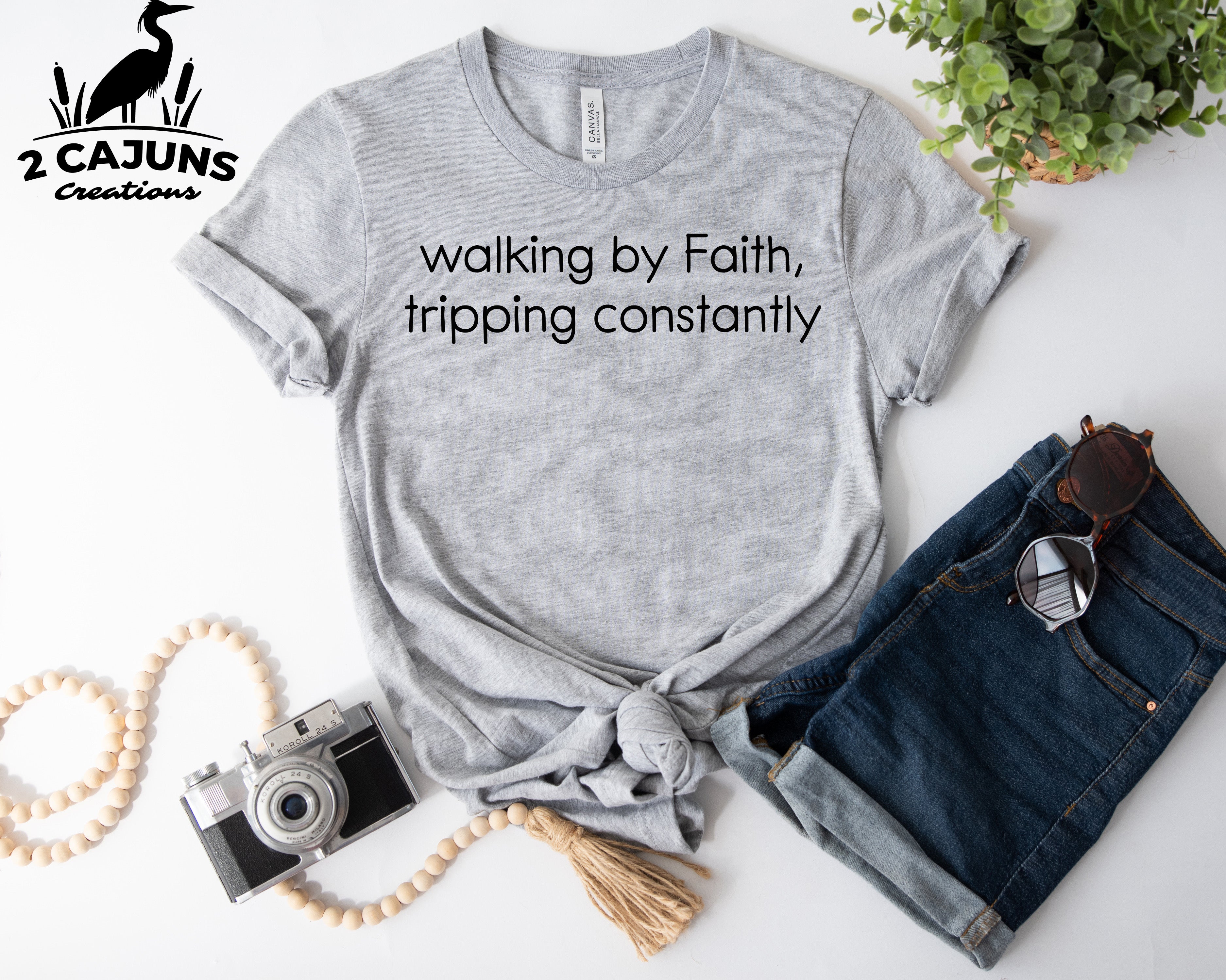 Walking by Faith, Tripping Constantly Tee