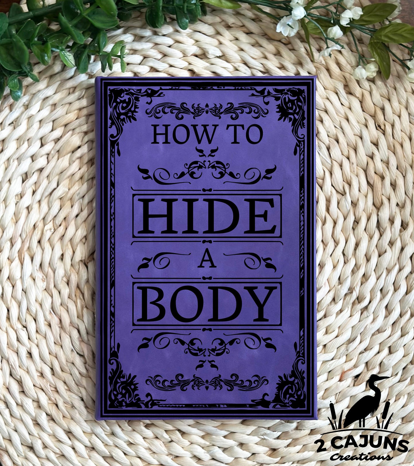 Adult Humor Funny Laser Engraved Leatherette Journal-Notebook - 200 Pages