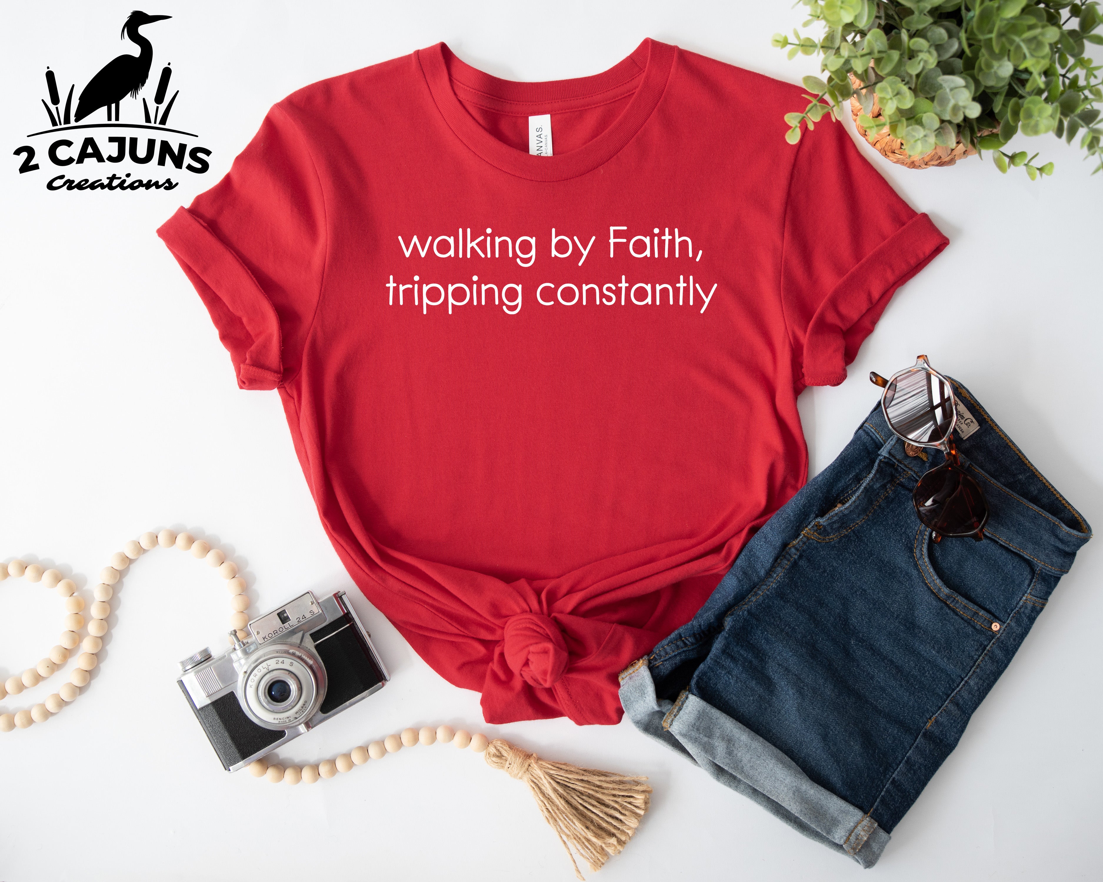 Walking by Faith, Tripping Constantly Tee