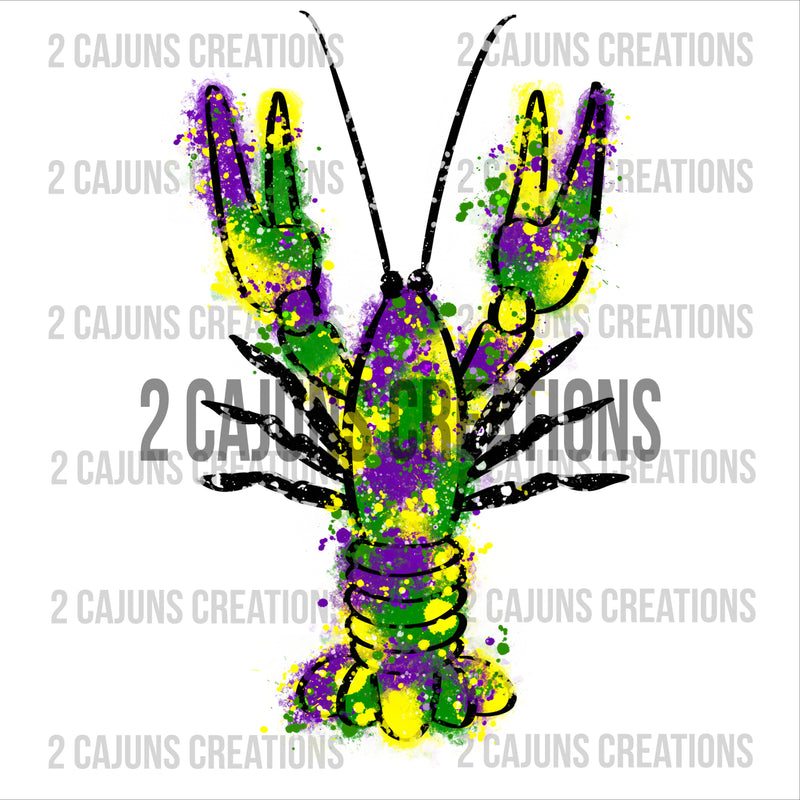 Mardi Gras DTF Transfers