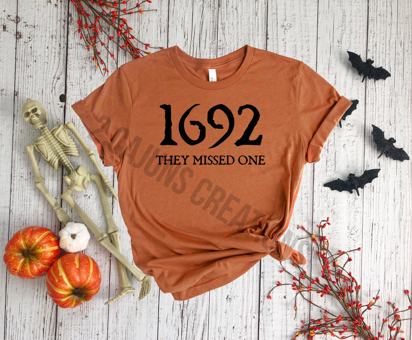 1692 - They Missed One - Burnt Orange Tshirt