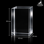 Personalized Inner Engraved Keepsake High Quality K9 Crystal w/ LED Base