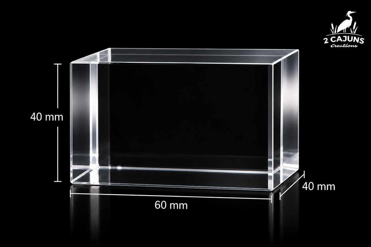 Personalized Inner Engraved Keepsake High Quality K9 Crystal w/ LED Base