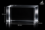 Personalized Inner Engraved Keepsake High Quality K9 Crystal w/ LED Base