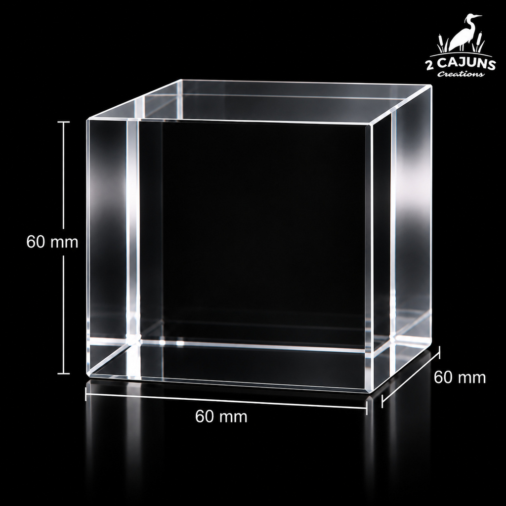 Personalized Inner Engraved Keepsake High Quality K9 Crystal w/ LED Base