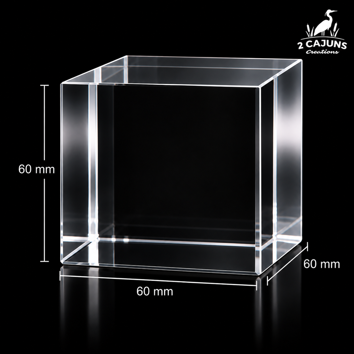 Personalized Inner Engraved Keepsake High Quality K9 Crystal w/ LED Base