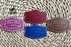 All American Honey UV Printed Hat Patch - 4 Colors Available