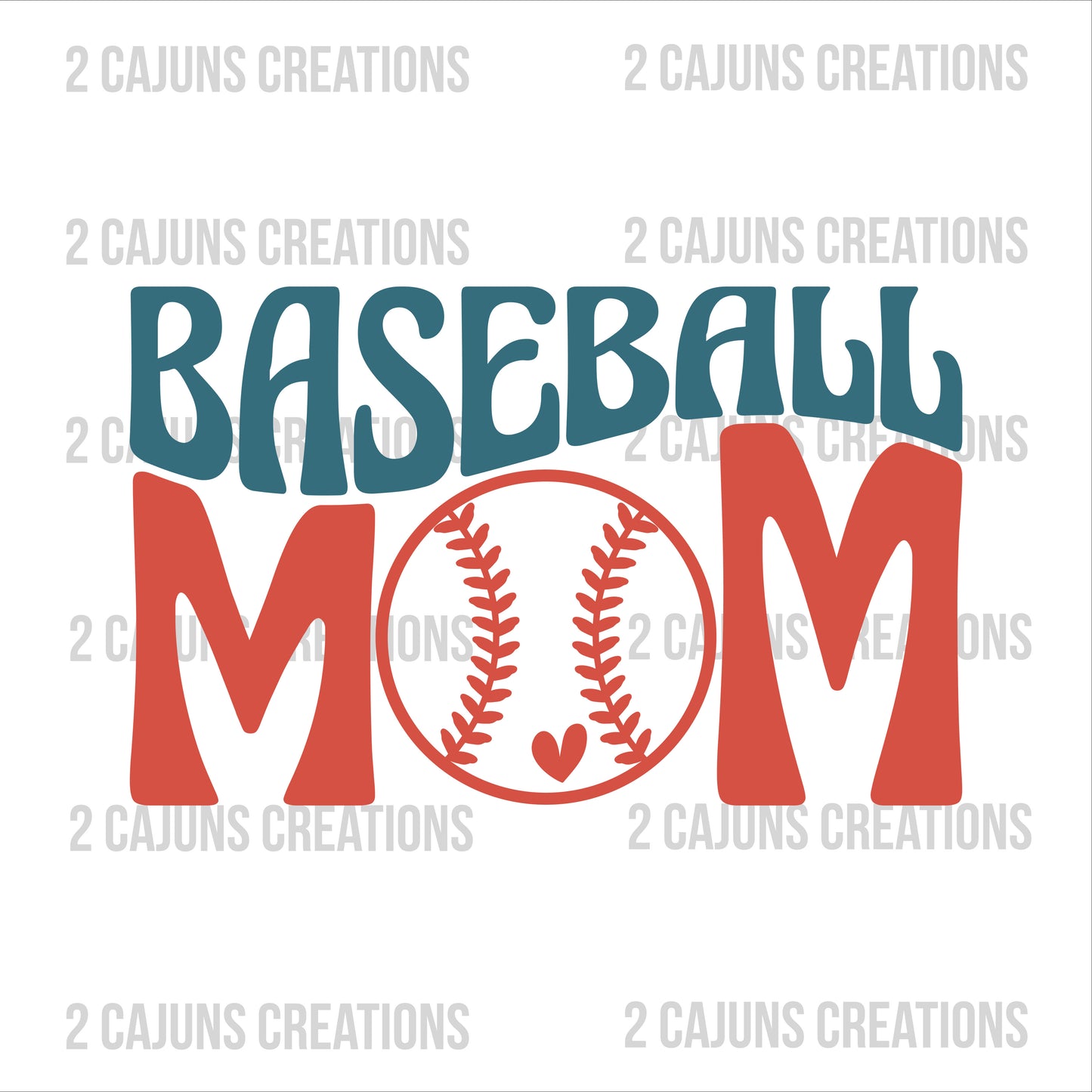 Baseball Mom DTF Transfer