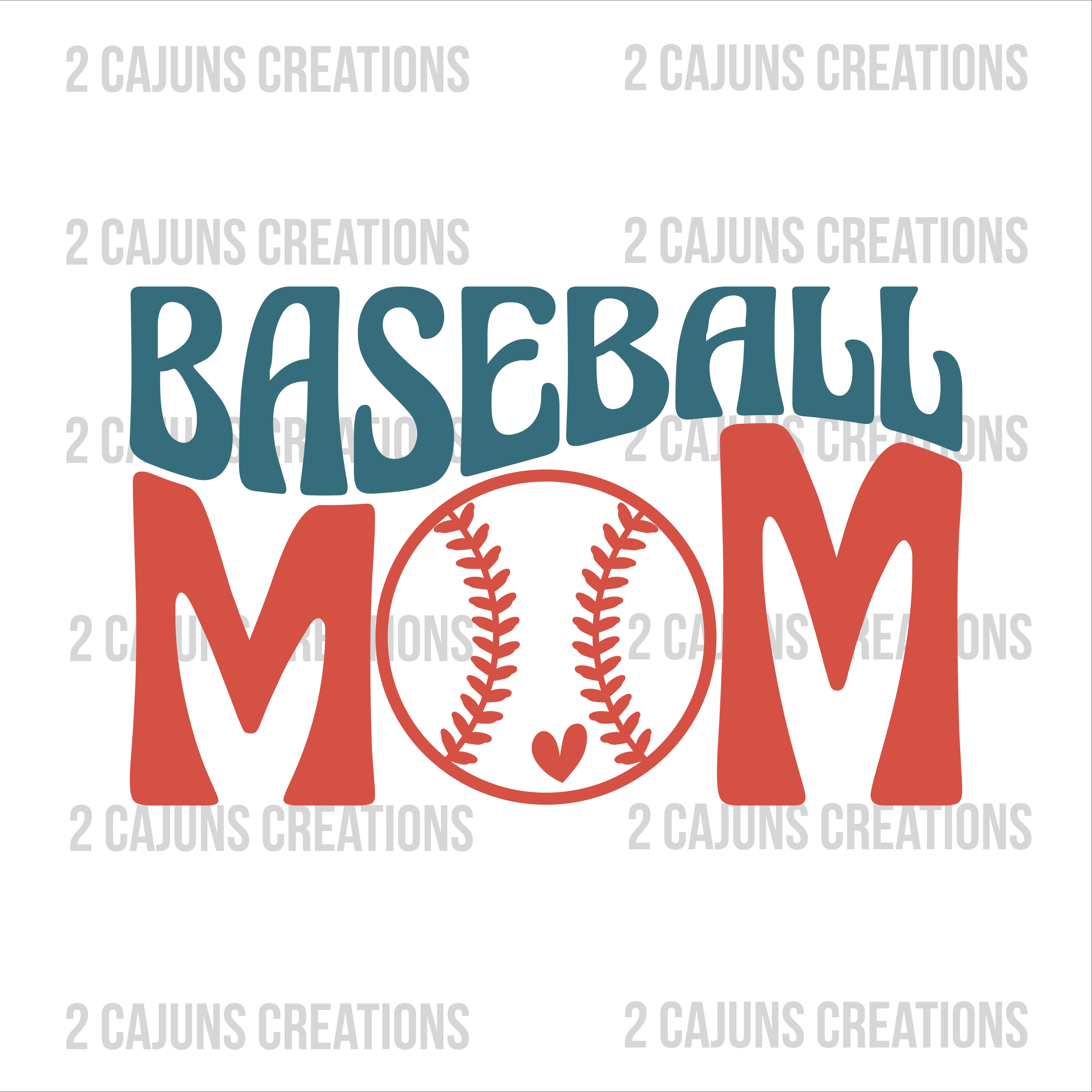 Baseball Mom DTF Transfer