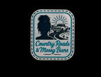 Country Roads and Messy Buns Acrylic Laser Engraved Hat Patch