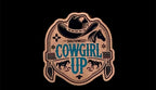 Cowgirl Up Acrylic Laser Engraved Hat Patch