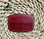 Proud Supporter of Day Drinking UV Printed Hat Patch - 4 Colors Available