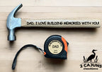 Father's Day Hammer and Tape Measure Set