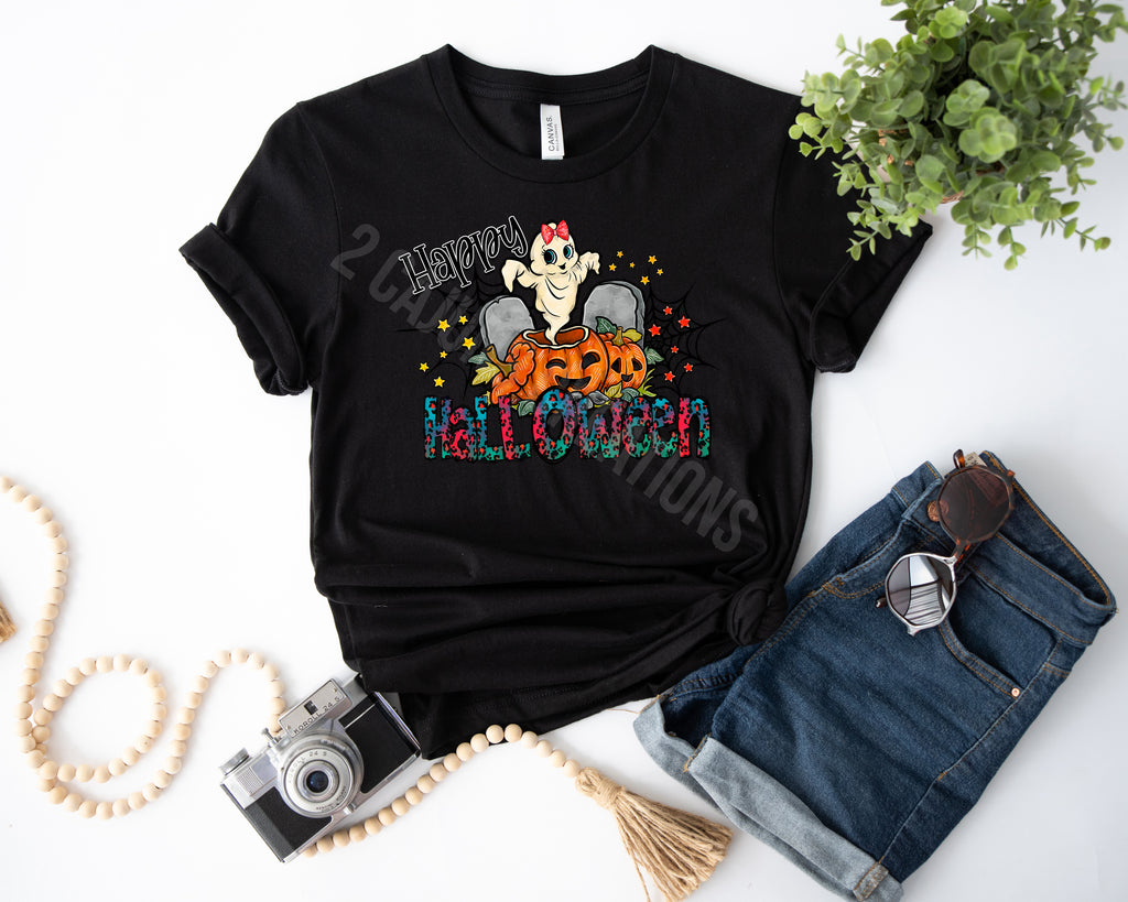 Happy Halloween Short Sleeve Tshirt