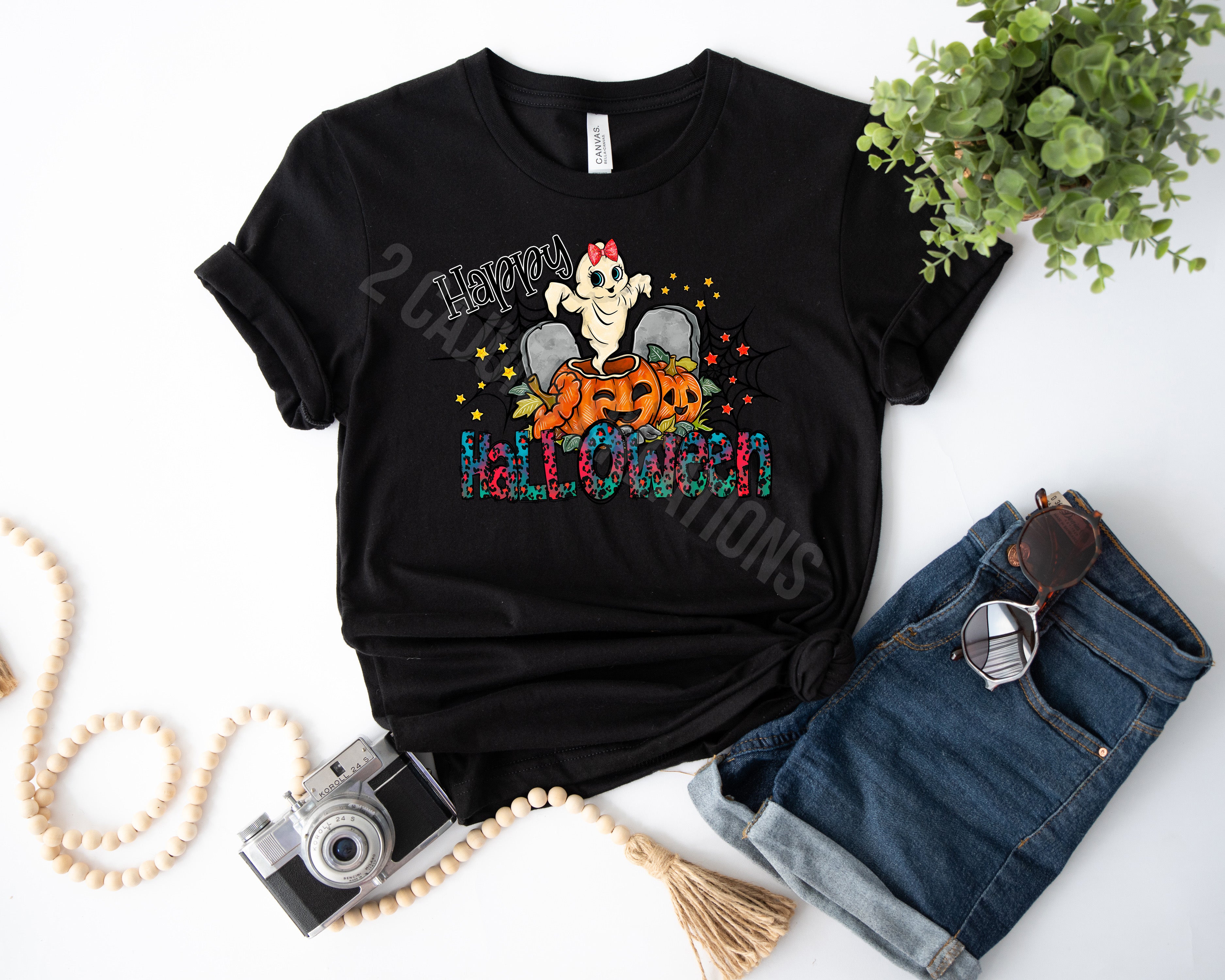 Happy Halloween Short Sleeve Tshirt