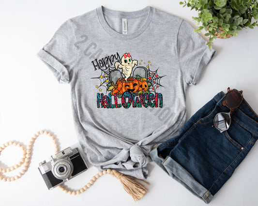 Happy Halloween Short Sleeve Tshirt