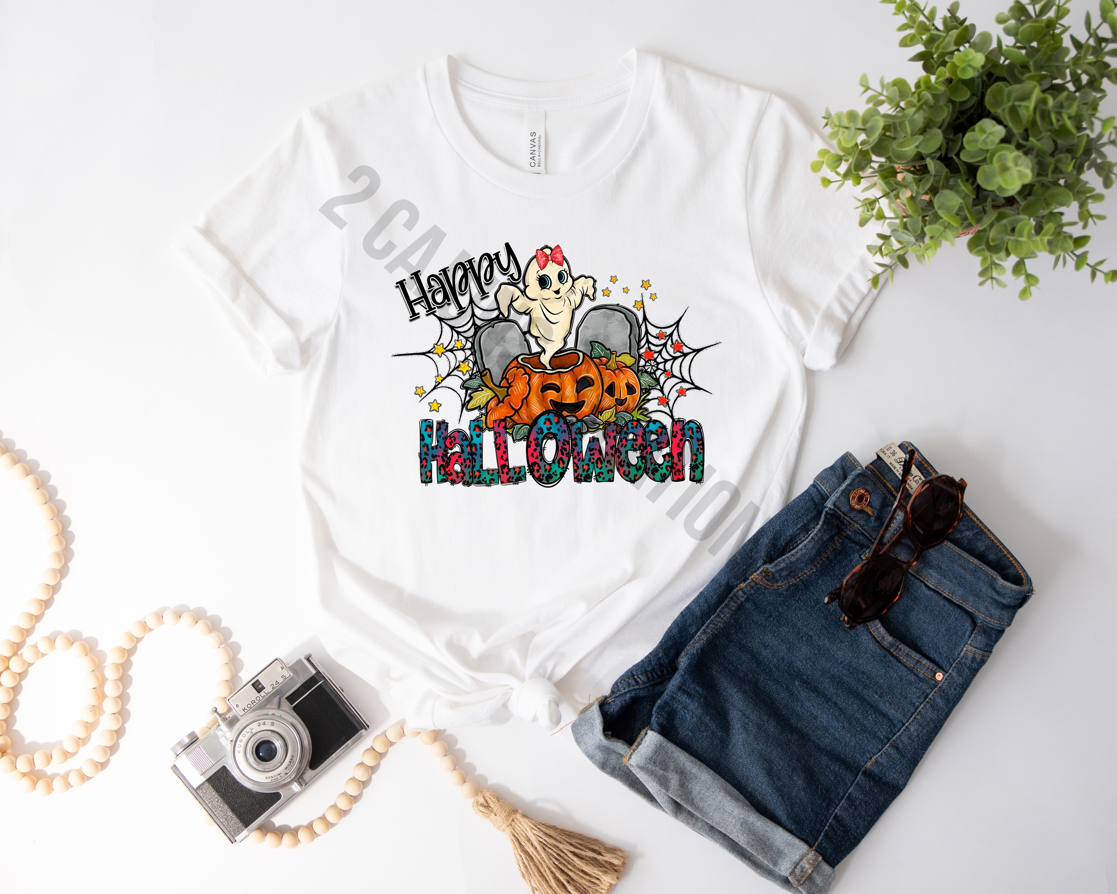 Happy Halloween Short Sleeve Tshirt