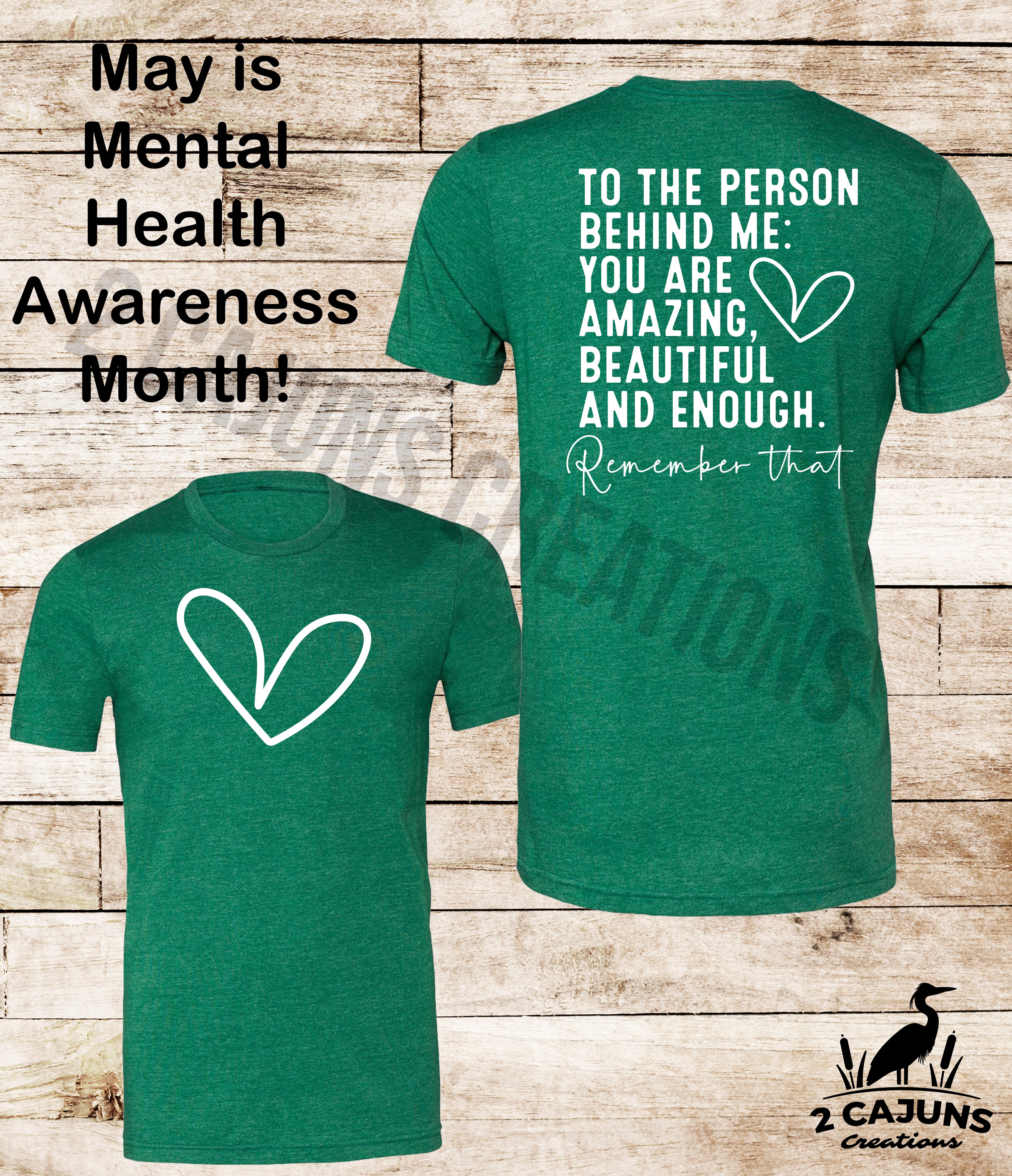 To The Person Standing Behind Me You Are Enough Remember That Tshirt
