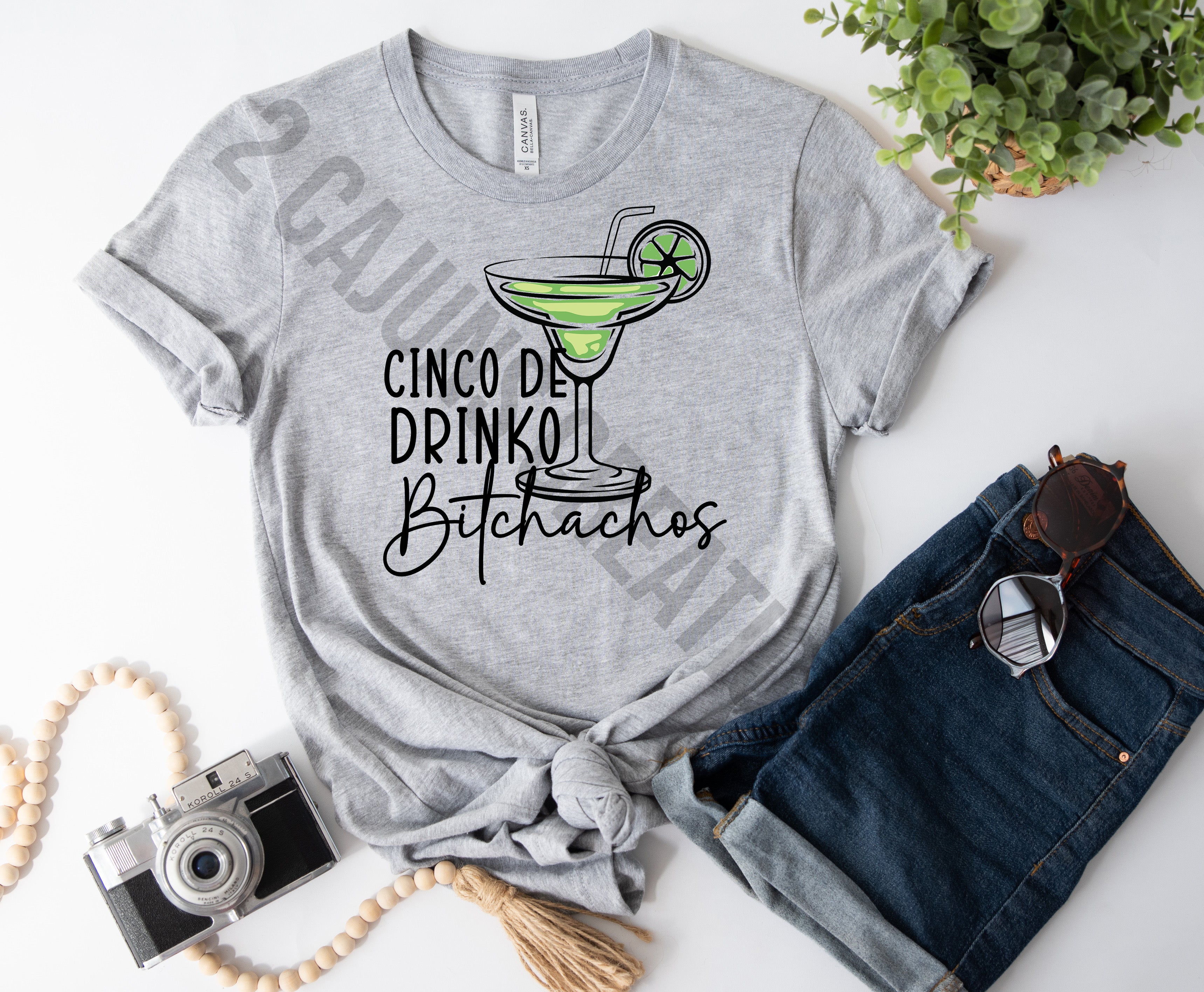 Cinco De Drinko Tshirt - Funny Cinco de Mayo Tshirt