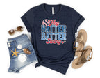 Hey Batter Batter Swing Crew Neck Tshirt - Baseball Mom Tee