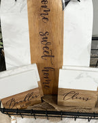 Realtor - Housewarming - Wedding Gift  - Perfectly Personalized Marble and Wood Cutting Board, Coaster Set and 20 oz Tumblers Laser Engraved Gift