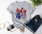 July Fourth Tshirt - Patriotic 4th of July Tee