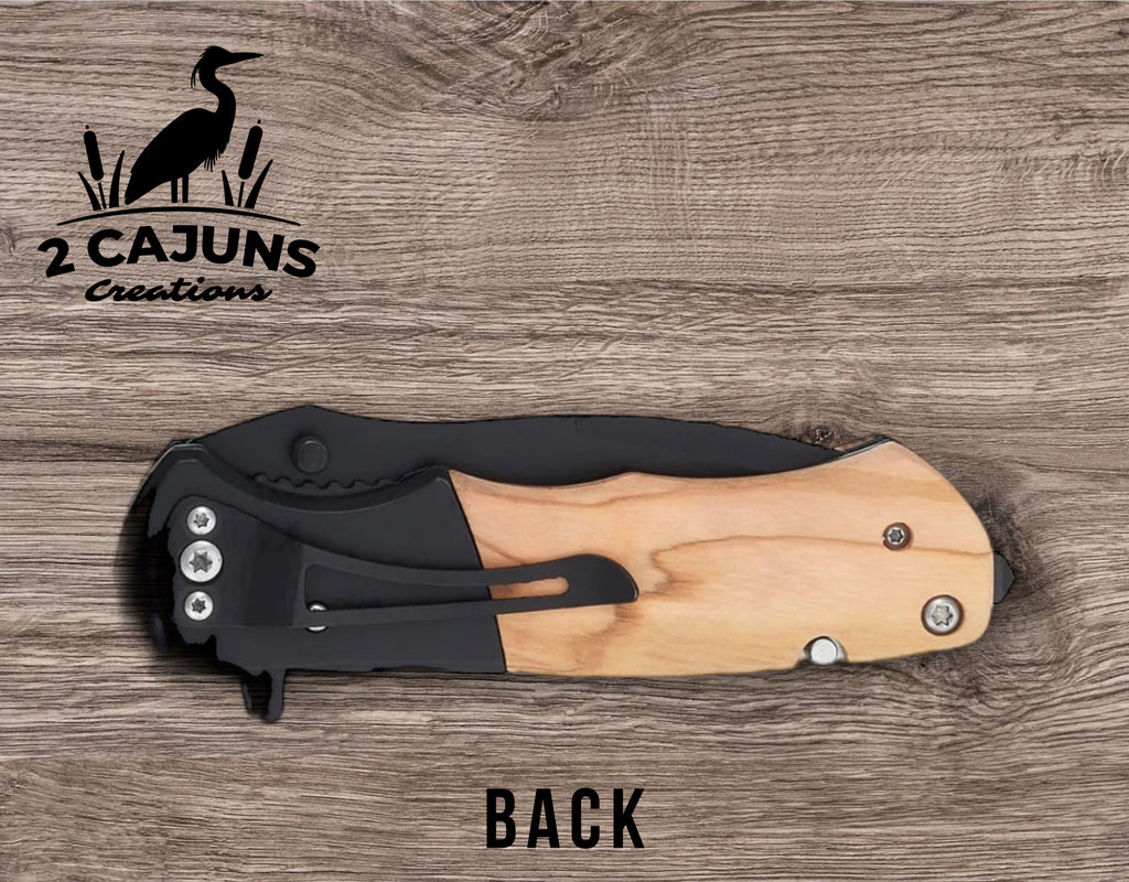 Personalized Engraved Pocket Knife - Father's Day Gift - Gift for Him