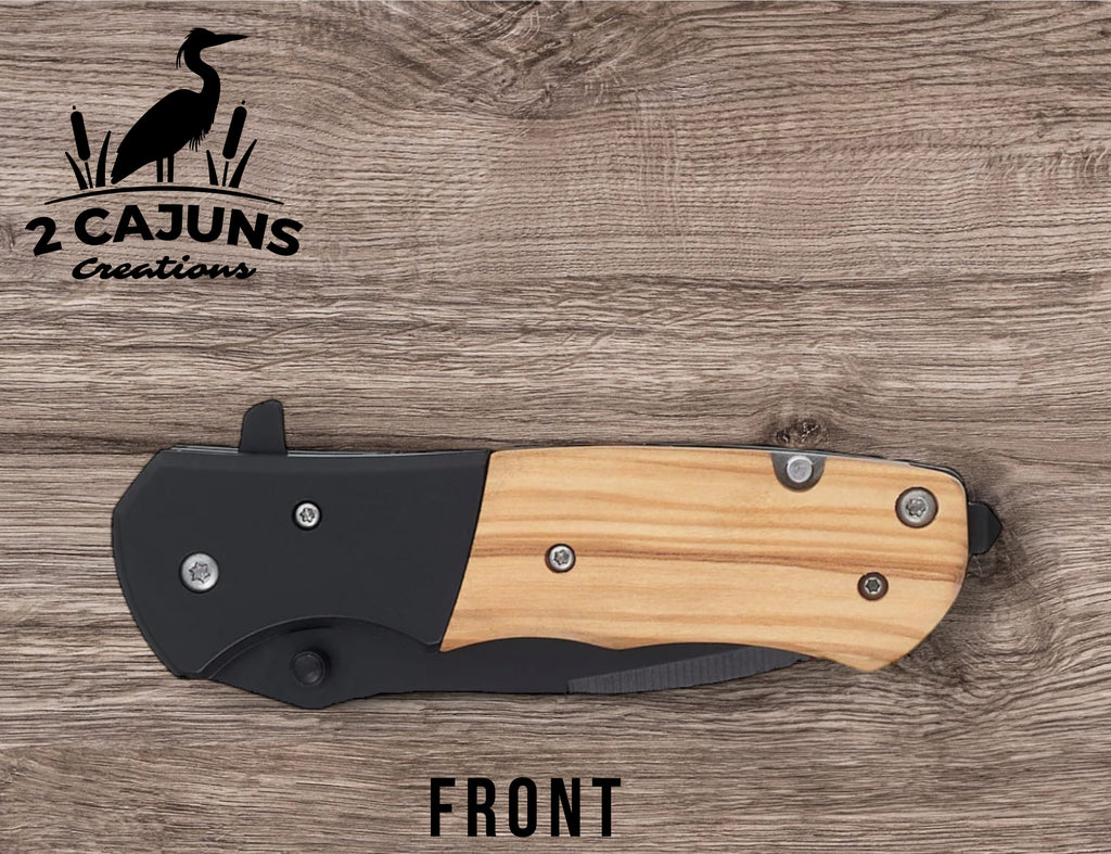 Personalized Engraved Pocket Knife - Father's Day Gift - Gift for Him