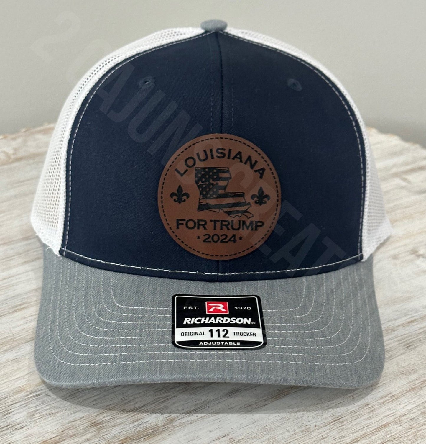 Louisiana for Trump Patriotic Hat - Patch Hat - Richardson 112 Brand - 2 Colors Available