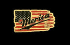 Merica on American Flag Patriotic Acrylic Hat Patch - 3 Colors Available