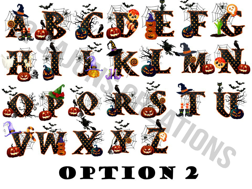 Personalized Halloween Trick or Treat Tote Bag