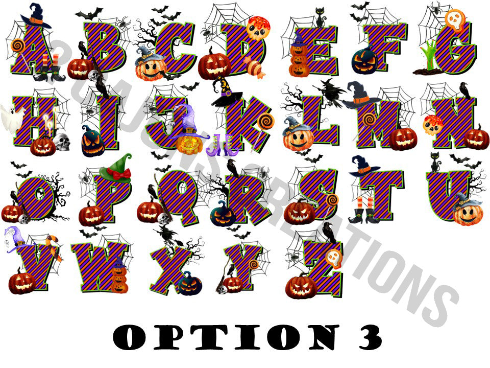 Personalized Halloween Trick or Treat Tote Bag