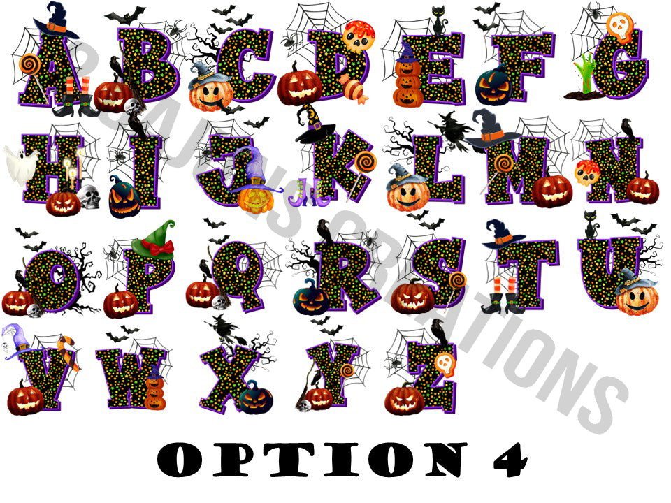 Personalized Halloween Trick or Treat Tote Bag