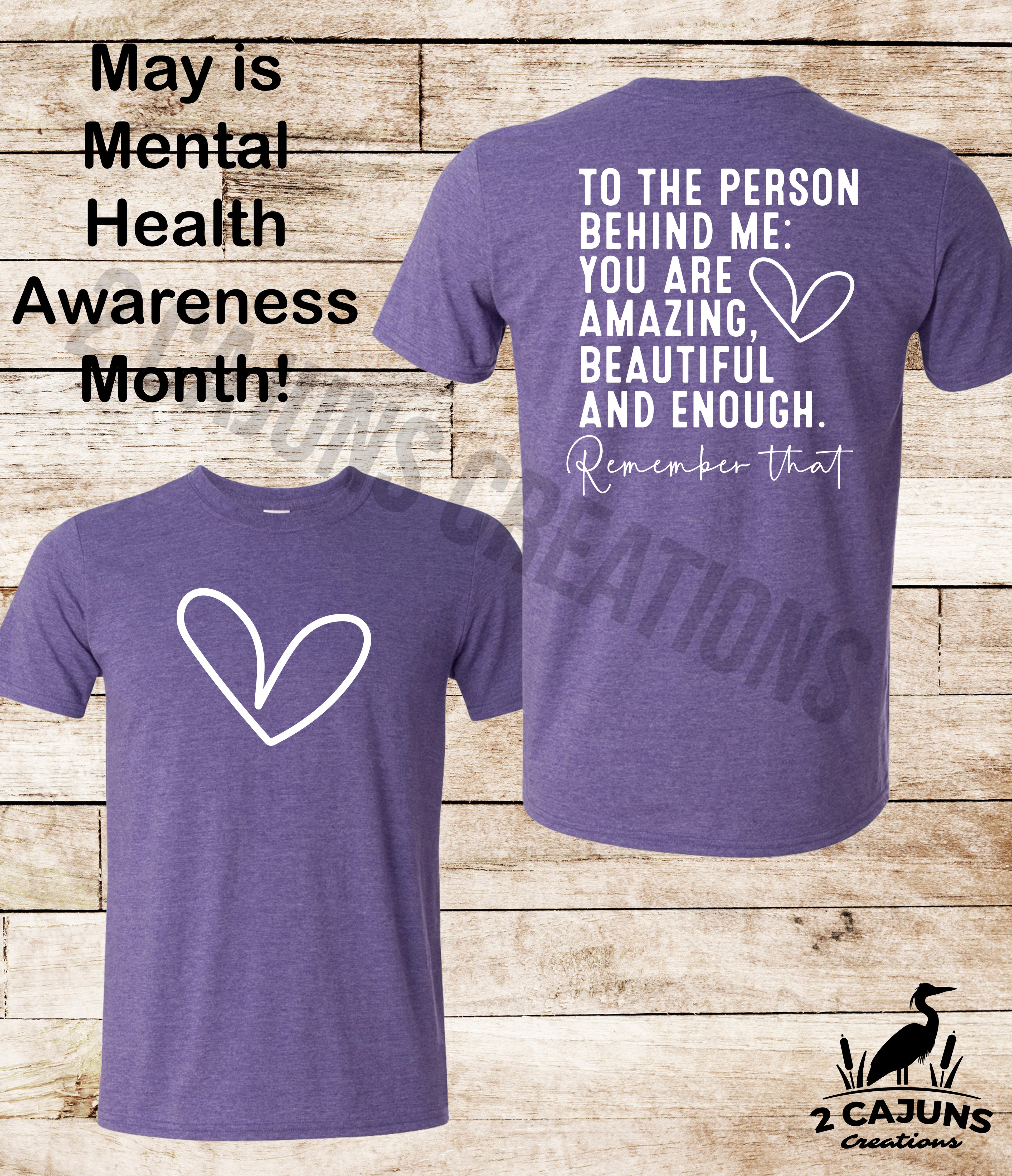 To The Person Standing Behind Me You Are Enough Remember That Tshirt