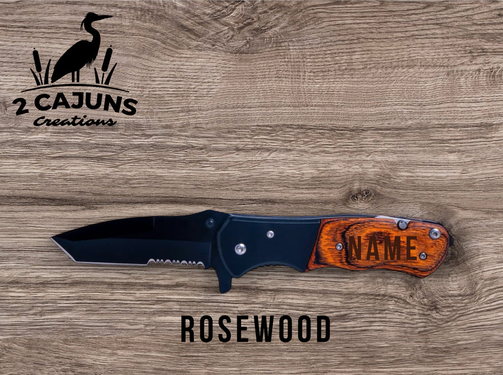 Personalized Engraved Pocket Knife - Father's Day Gift - Gift for Him