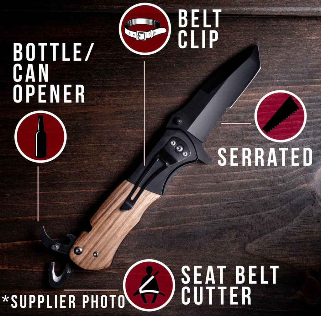 Personalized Engraved Pocket Knife - Father's Day Gift - Gift for Him
