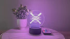 Personalized LED Nightlight - Baseball, Soccer, Dance, Unicorn